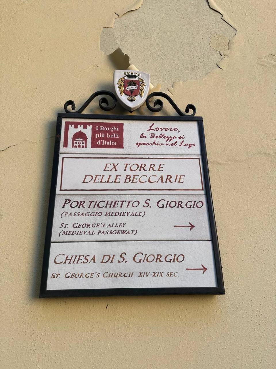 Casa Beccarie Villa Lovere Exteriör bild